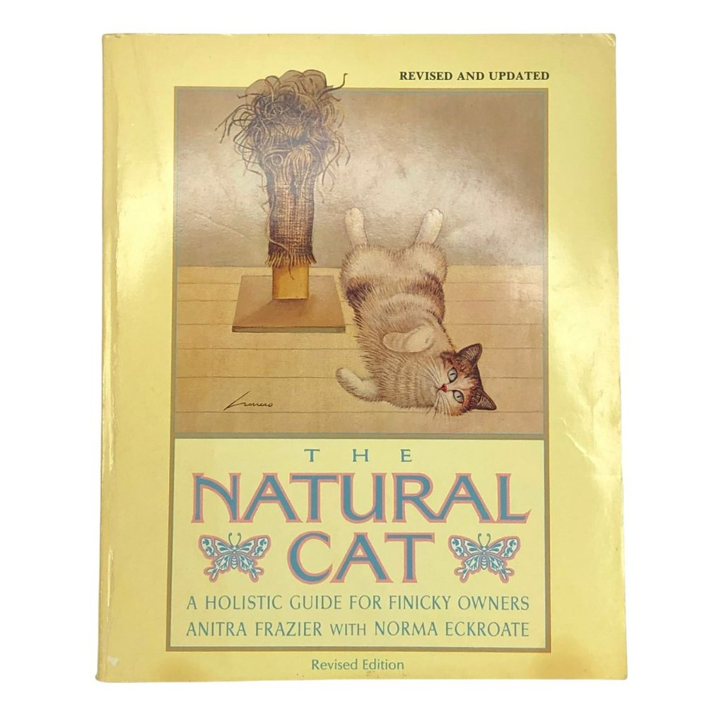 Vintage The Natural Cat Paperback 1983 by Anitra Frazier VERY GOOD